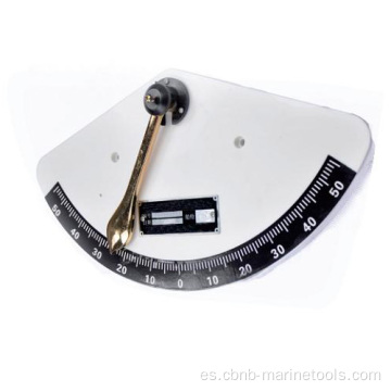Equilibrio peso modelo clinómetro